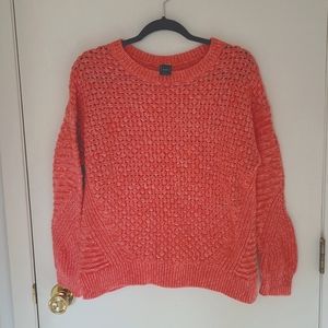 Gap sweater. coral with white color. Size XL. Like new.
